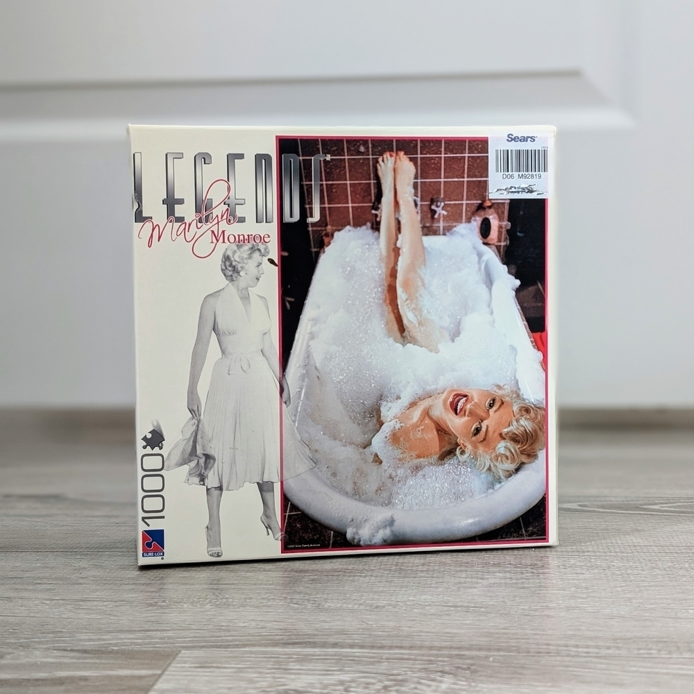 Vintage Marilyn Monroe Legends 1000 Piece Puzzle NEW Sealed Collectible